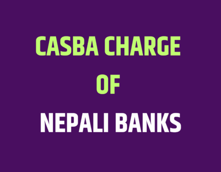 CASBA Charge of Nepali Banks