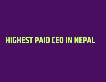 Highest Paid CEO In Nepal